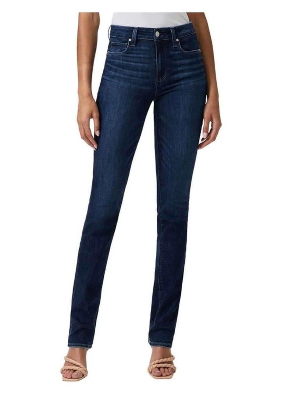 PAIGE Dark Blue Skinny Jeans